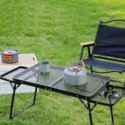 Camping Table Small Low  Outdoor Folding Table /Wild Dining Table Retractable Foldable Portable Barbecue Table