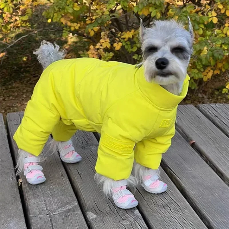 Outono e inverno botas de neve para animais de estimação pequeno cão botas para perro yorkshire terrier schnauzer filhote de cachorro cães acessórios