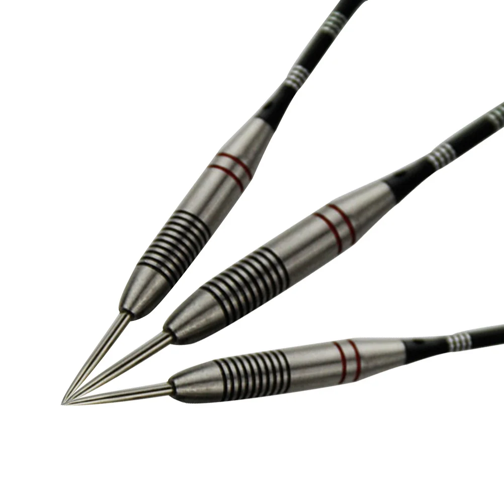 

3 pcs Stainless Steel Set Aluminum Shafts Cool Pattern Flights Long Flight Stability Indoor Outdoor Dart Sports Games