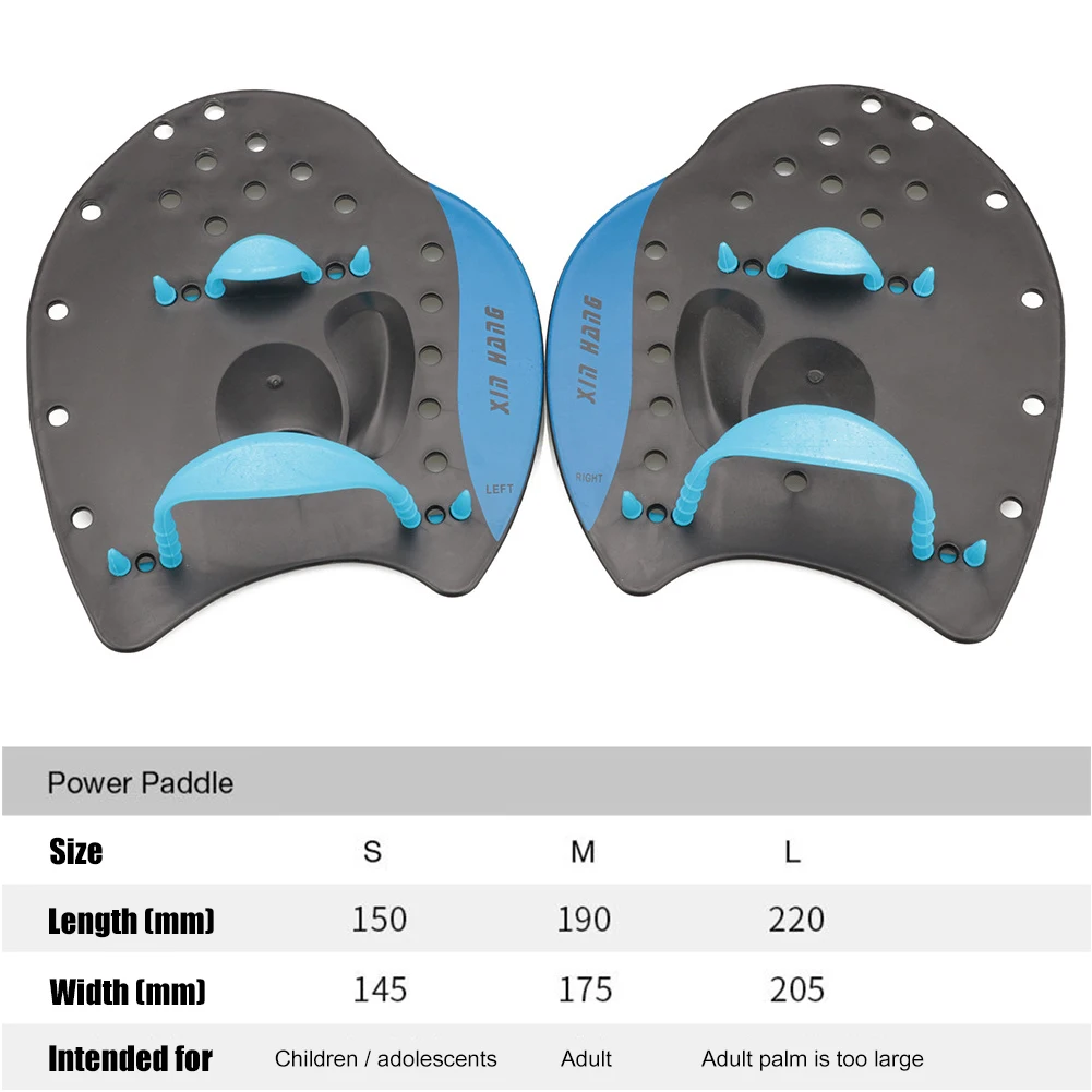 1 Paar Schwimmpaddel Hand Professionelle Schwimmpaddel Hüftgürtel Korrektur Handflossen Flossen Finger Schwimmhäute Handschuhe