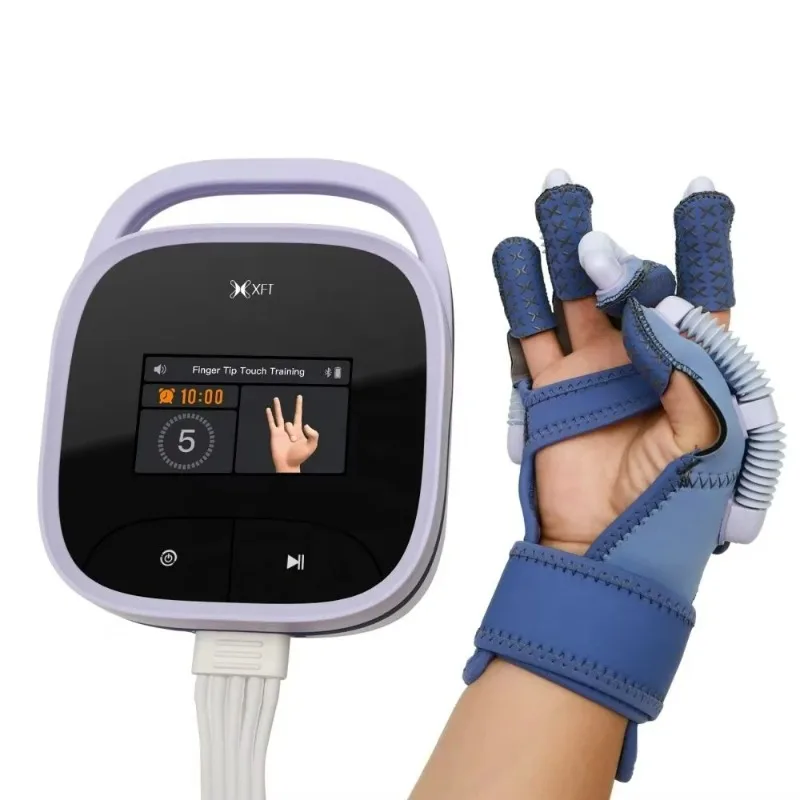 New Design Mirror Therapy Finger Exercise Hand Rehabilitation Robot Functional   Gloves Machine Stroke  Exerciser