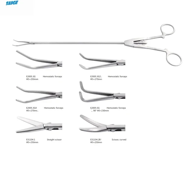 Thoracoscopy Instruments/Hemostatic Forceps /scissors