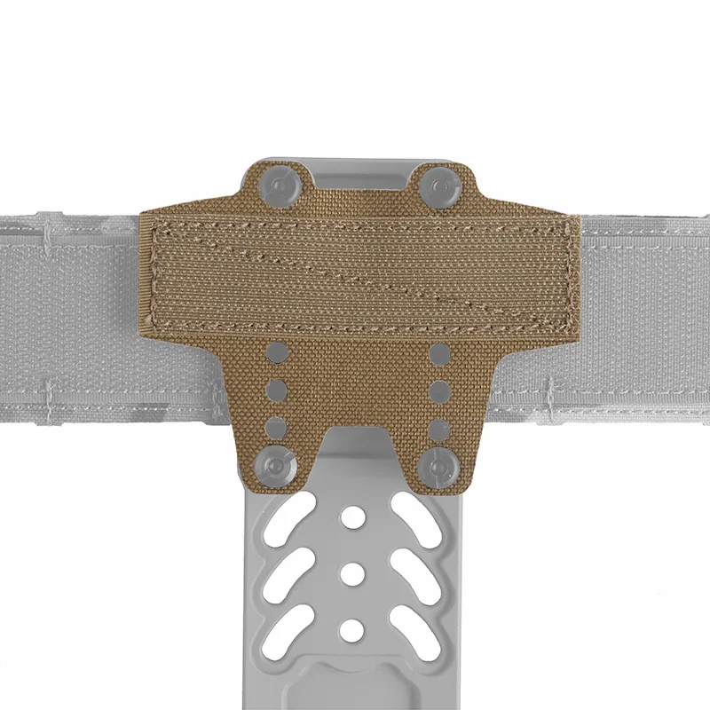 Modular Holster Mount Adapter Bridge Hook Loop Fastener for Tactical Drop Leg Platform QLS Hunting