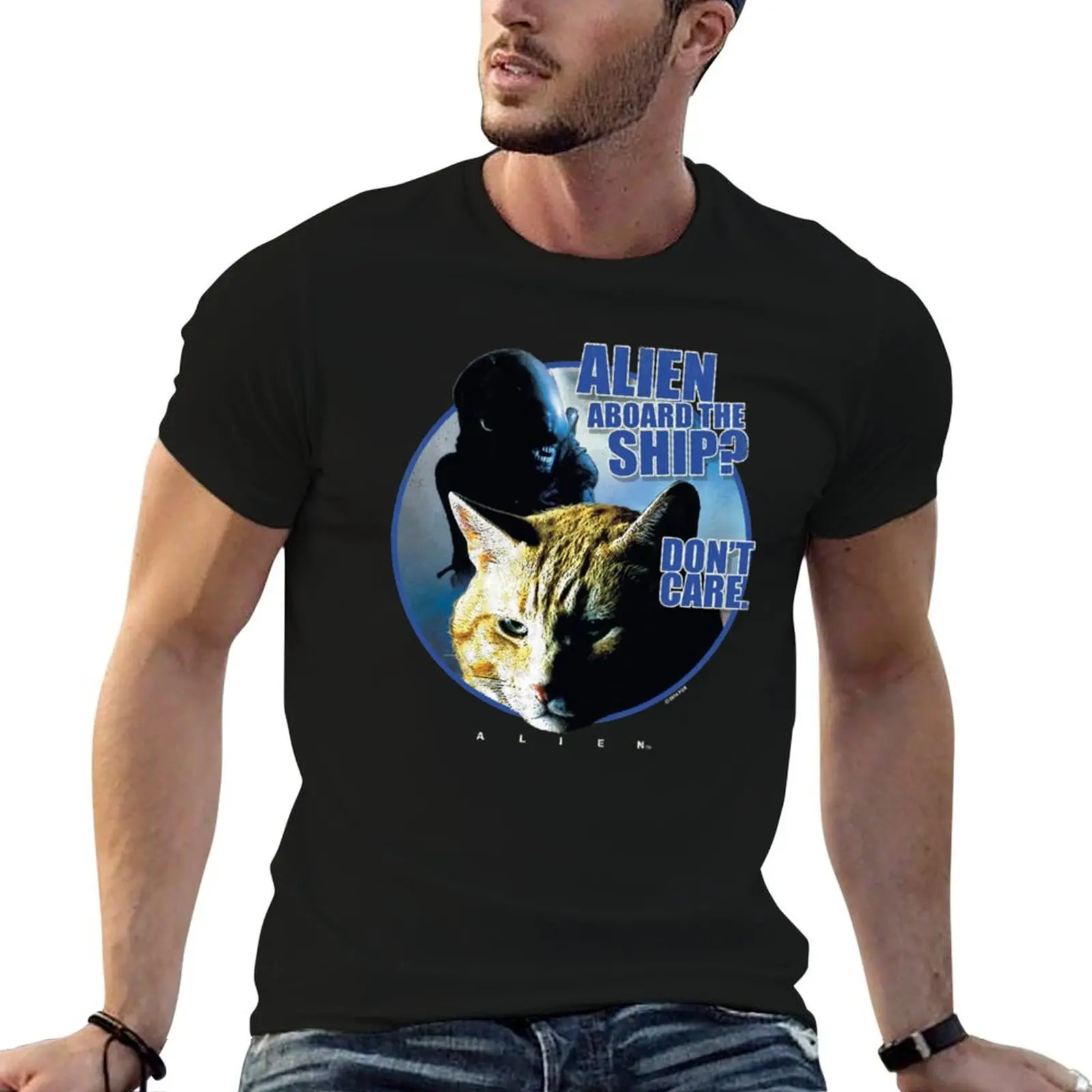 

ALIEN JONESY T-Shirt cotton tshirt 100% t shirts for man slim fit T-Shirt