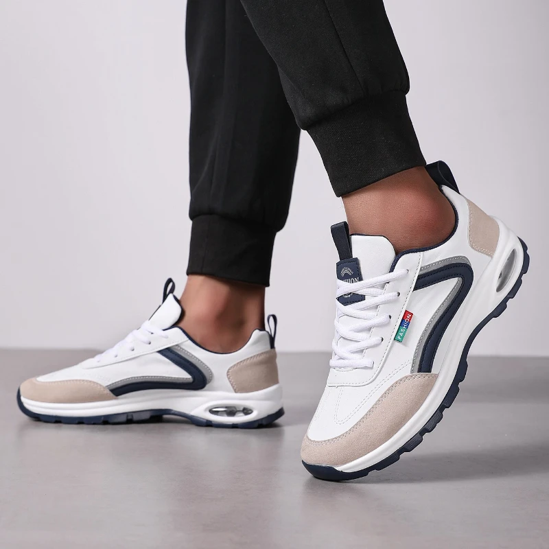 Large Size Men's Sports Shoes Lightweight Breathable Modern Non Slip Casual Shoes Outdoor Daily Comfort Gym Work Men's Sneakers
