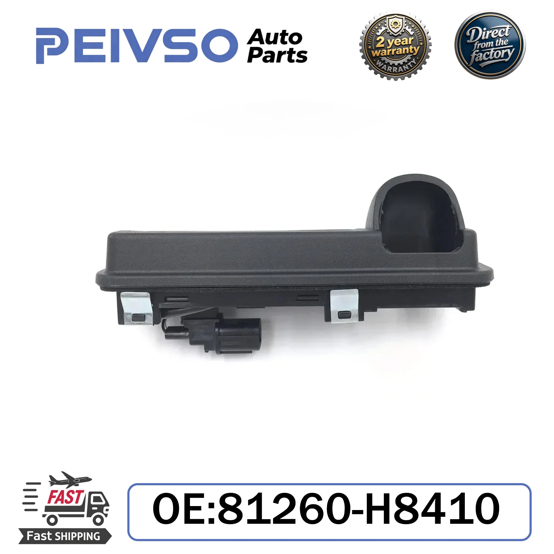 PEIVSO 81260-H8410 High-Quality Handle Trunk Rear Fit For Kia Stonic 2017 2018 2019 2020 2021 2022 2023 2024