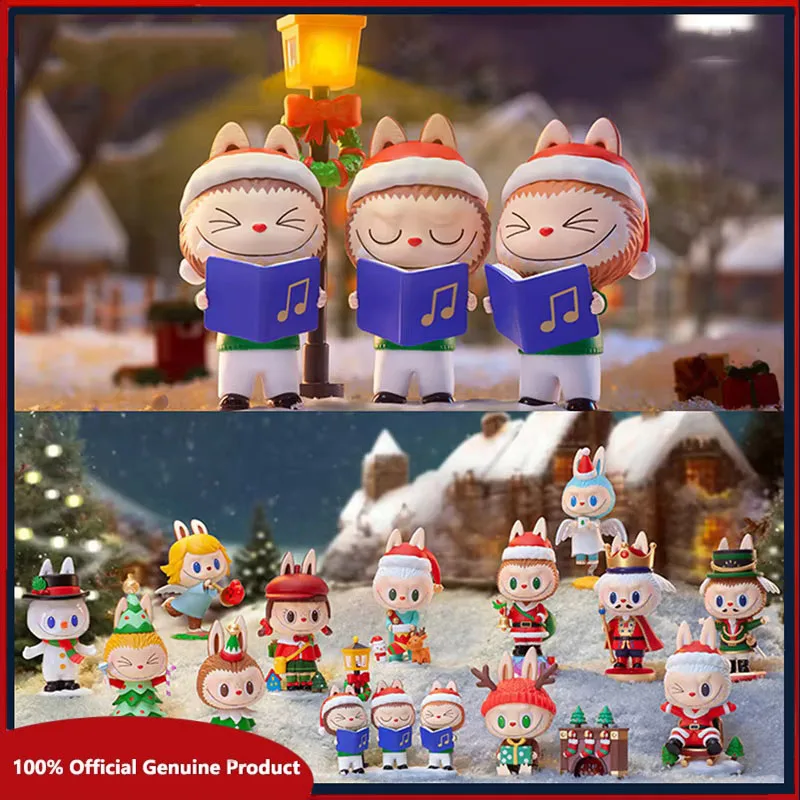 

THE MONSTERS 2022 Christmas Style Series Genuine Blind Box Toys Kawaii Anime Action Figure Caixa Caja Surprise Mystery Box Dolls
