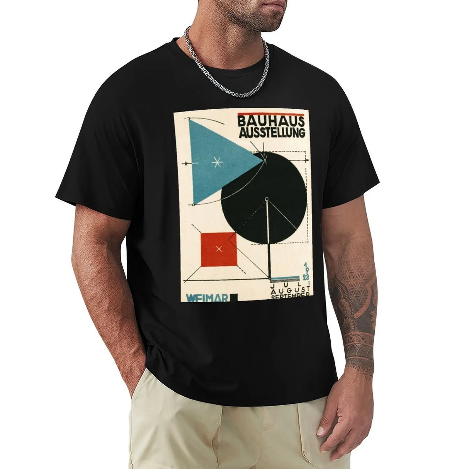 

Bauhaus Ausstellung - Exhibition poster 1923 Weinar T-Shirt anime tshirt custom shirt valentines boutique clothes mens t shirt