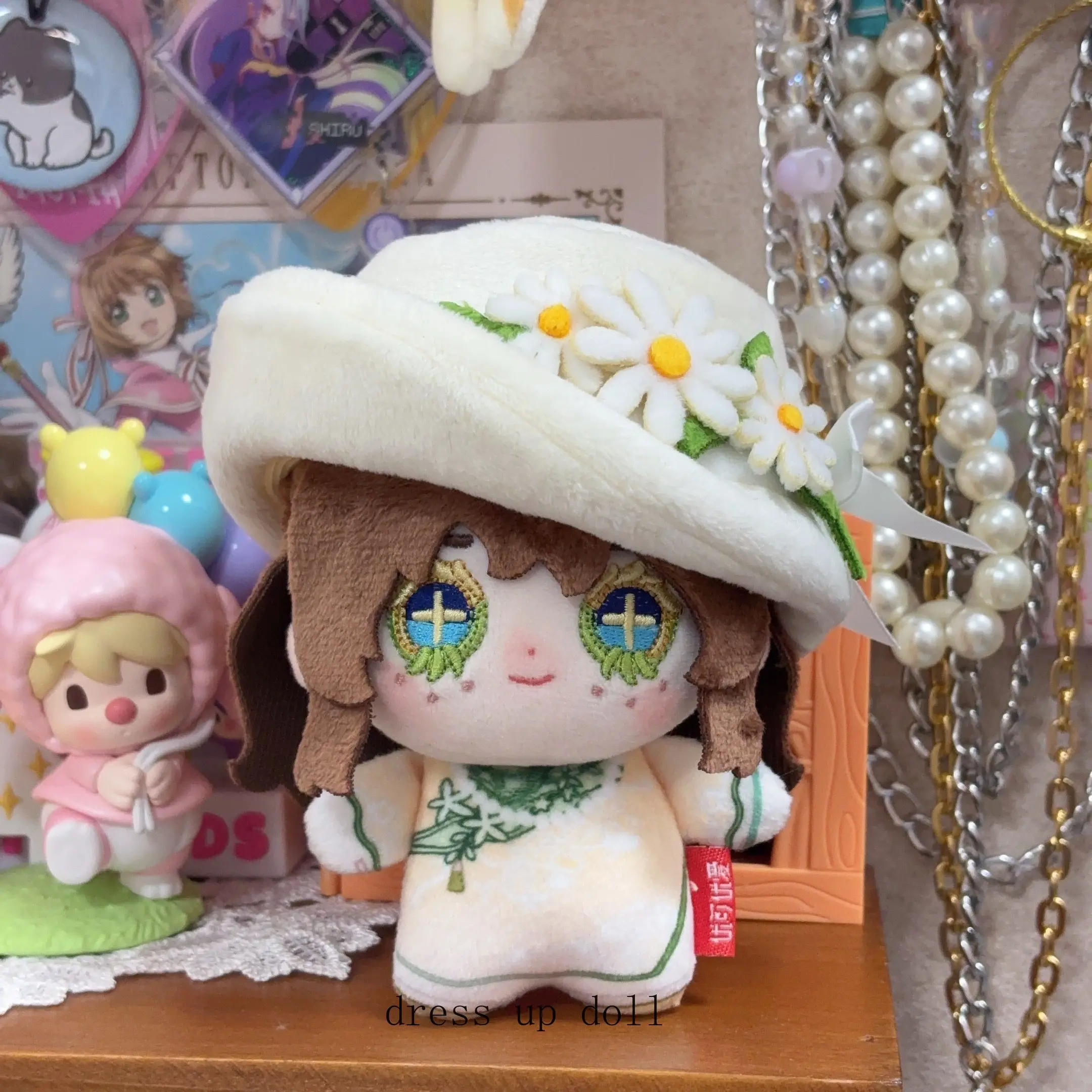 

Identity V Gardener Эмма Вудс плюшевая Dango Kawaii 10 см косплей аниме фигурка плюшевая кукла плюшевые игрушки кулон