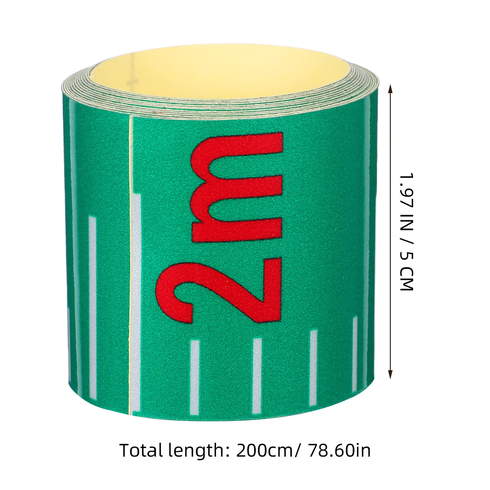 Liquid Level Scale Sticker Self-Adhesive Ruler Tape Waterproof Uv Resistant for Water Tanks Aquariums Boilers Equipment Safety