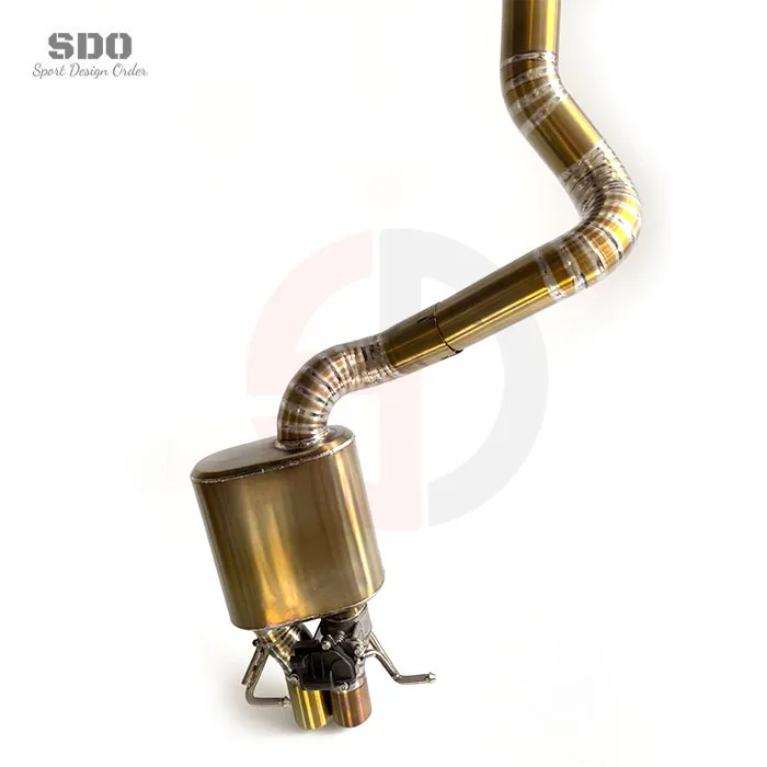 Titanium Catback OEM Valve Muffler Exhaust for Mercedes-Benz E63/E63S AMG W213 V8 4.0T 2016-2023 Valvetronic Exhaust System