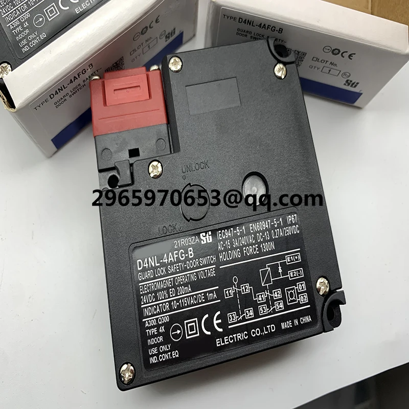 

Fast delivery D4NL-4EDA-B4 D4NL-4ARA-BS Electromagnetic Lock Safety Door Switch