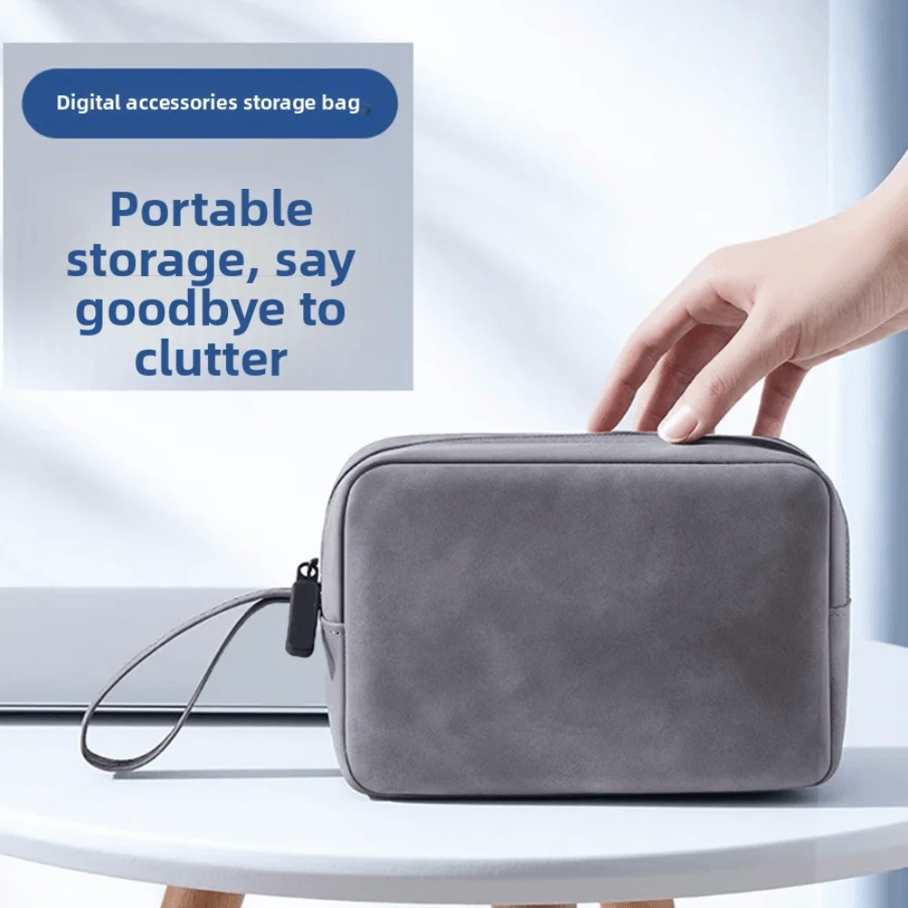 

Shockproof Digital Storage Bag Zipper Portable Charger Storage Bag Dust-proof Lightweight Digital Accessories Bag