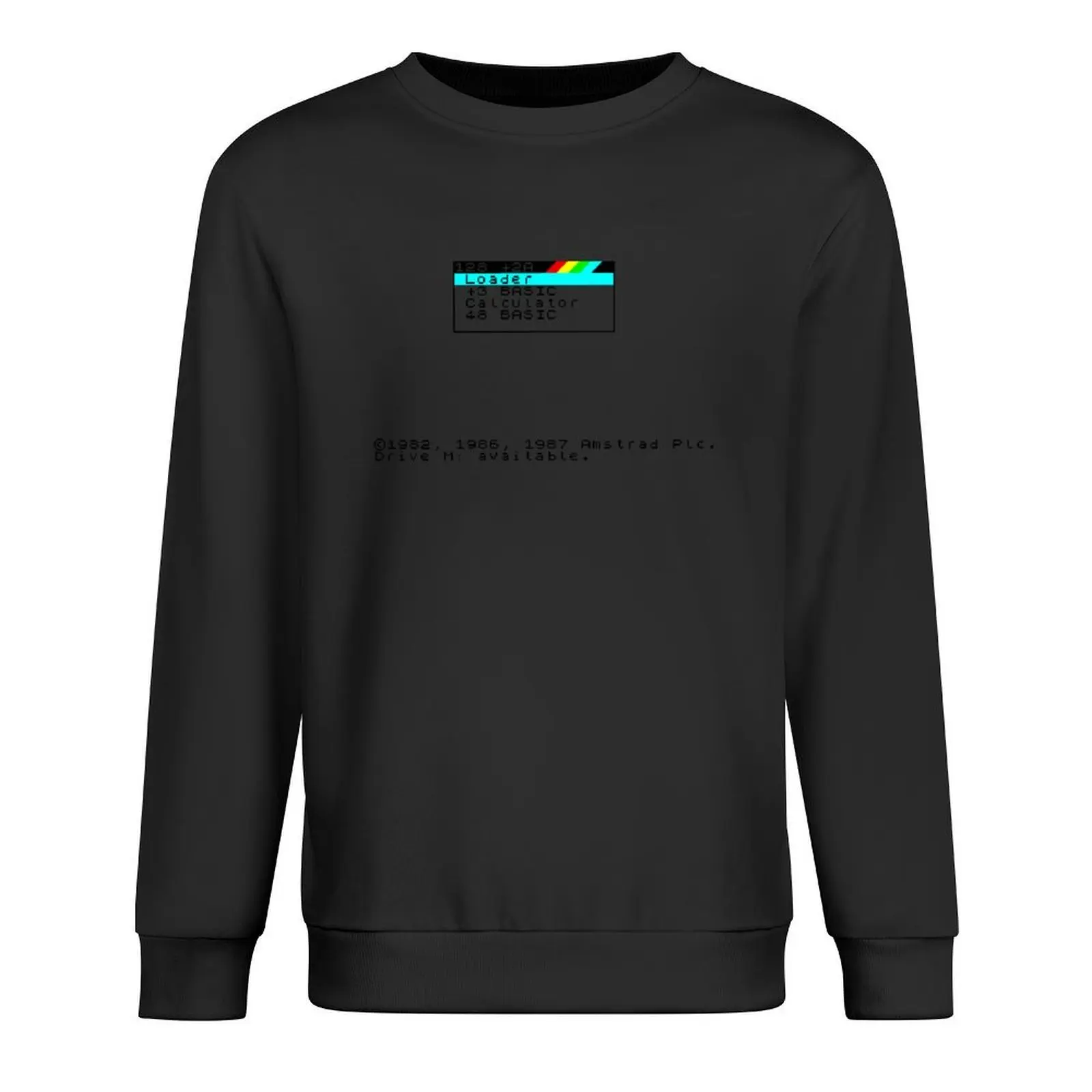 Sinclair ZX Spectrum + 2A menú jersey ropa de anime ropa coreana de otoño ropa de hombre ropa estética sudadera