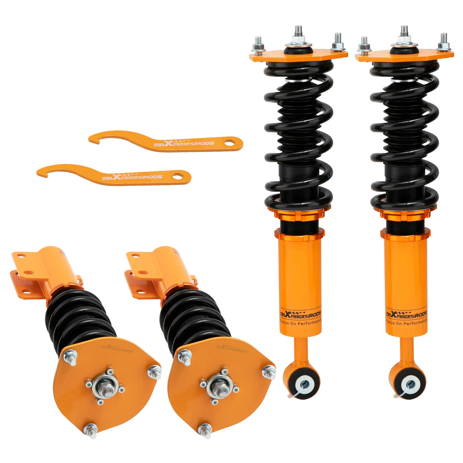 MaXpeedingrods Coilovers Suspension Lowering Kit for Mitsubishi 3000GT 91-99 FWD Coilovers Shock Absorber