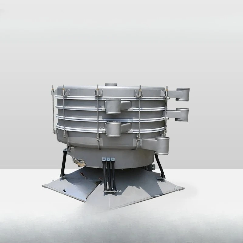 Screen round vibrator sieve salt sieve powdered sugar sieve drum vibrating screen vibrating separator