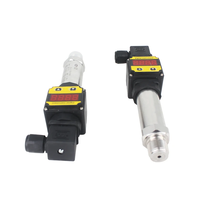 NPT1/2 LED Pressure Transmitter 1Mpa 2.5Mpa 5Mpa 16Mpa Pressure Sensor 4-20mA 0-10V 0-5V 1-5V Digital Pressure Transducer