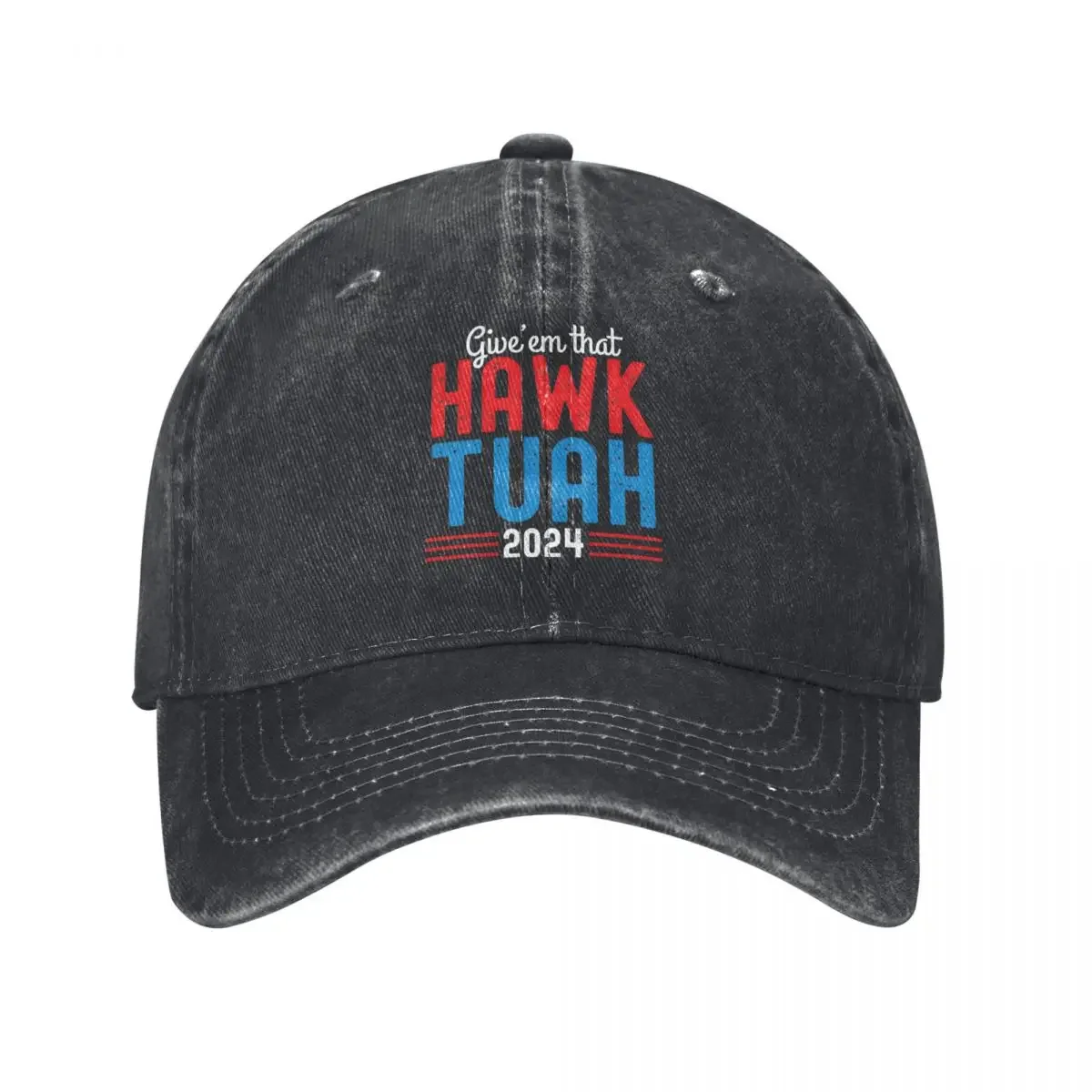 Hawk Tuah Spit ON that Thang หมวกเบสบอลย้อนยุคอารมณ์ขันอินเทอร์เน็ตหมวก Snapback หมวกกลางแจ้งวิ่ง gollff หมวก