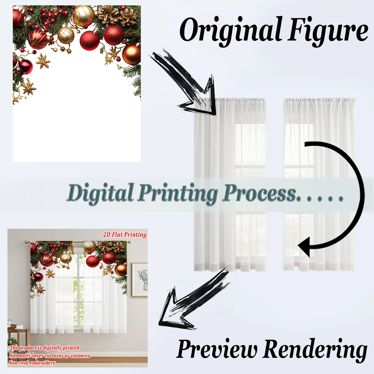 عيد الميلاد شقة الطباعة المطبخ شير الستار مع عيد ميلاد سعيد الكرة ستار بيري كوز الصنوبر لعيد الميلاد ديكور المنزل الطرف