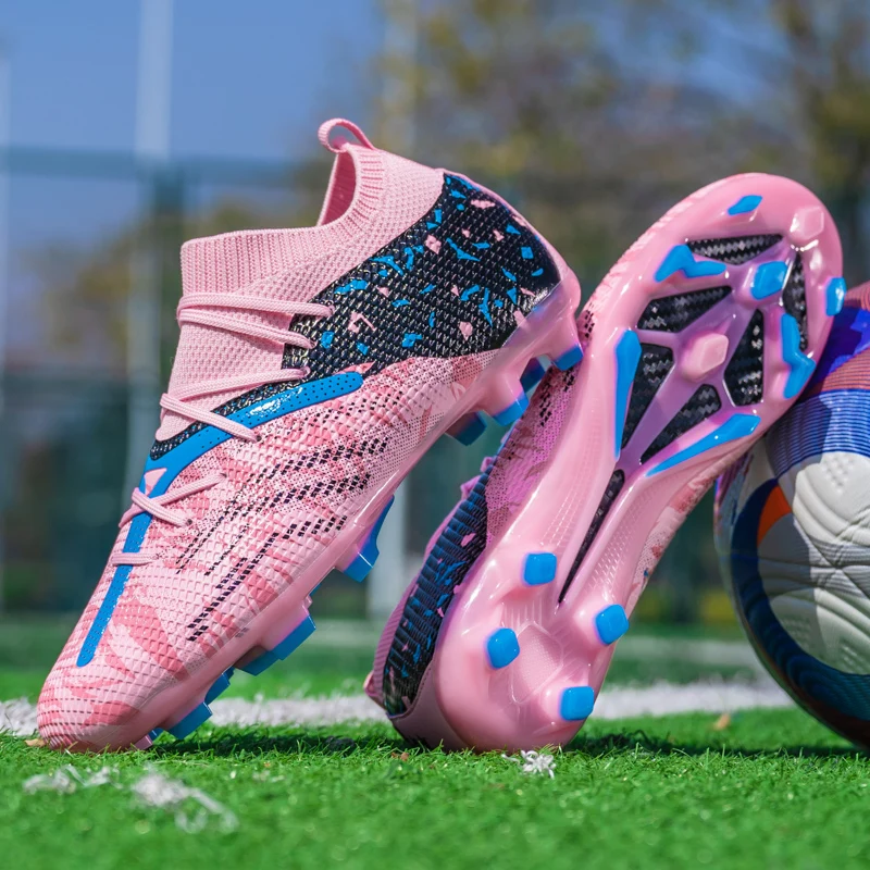 

High Quality Indoor TFAG Middle School Soccer Shoes Breathable Sports Footwear for Students