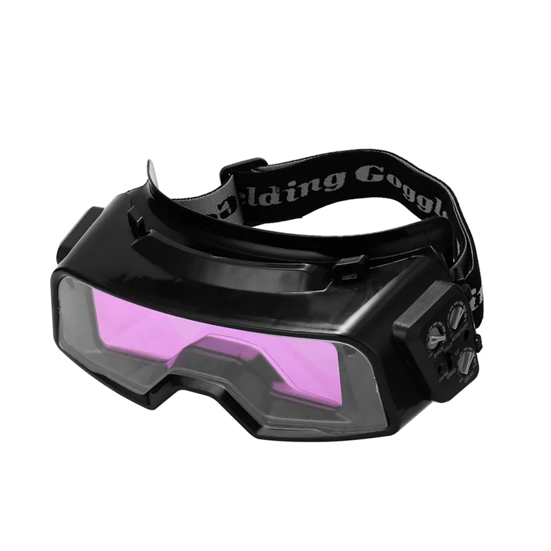

【Flash-Deal!】1 PCS Automatic Darkening Welding Glasses Mask Welding Cap Professional Weld Glasses Goggles For TIG MIG