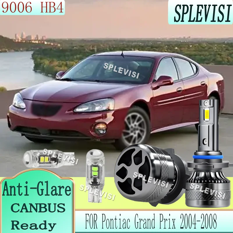 

Easy Install Anti-Glare Design LED Headlight Water and Dust Proof Low Beam For Pontiac Grand Prix 2004 2005 2006 2007 2008