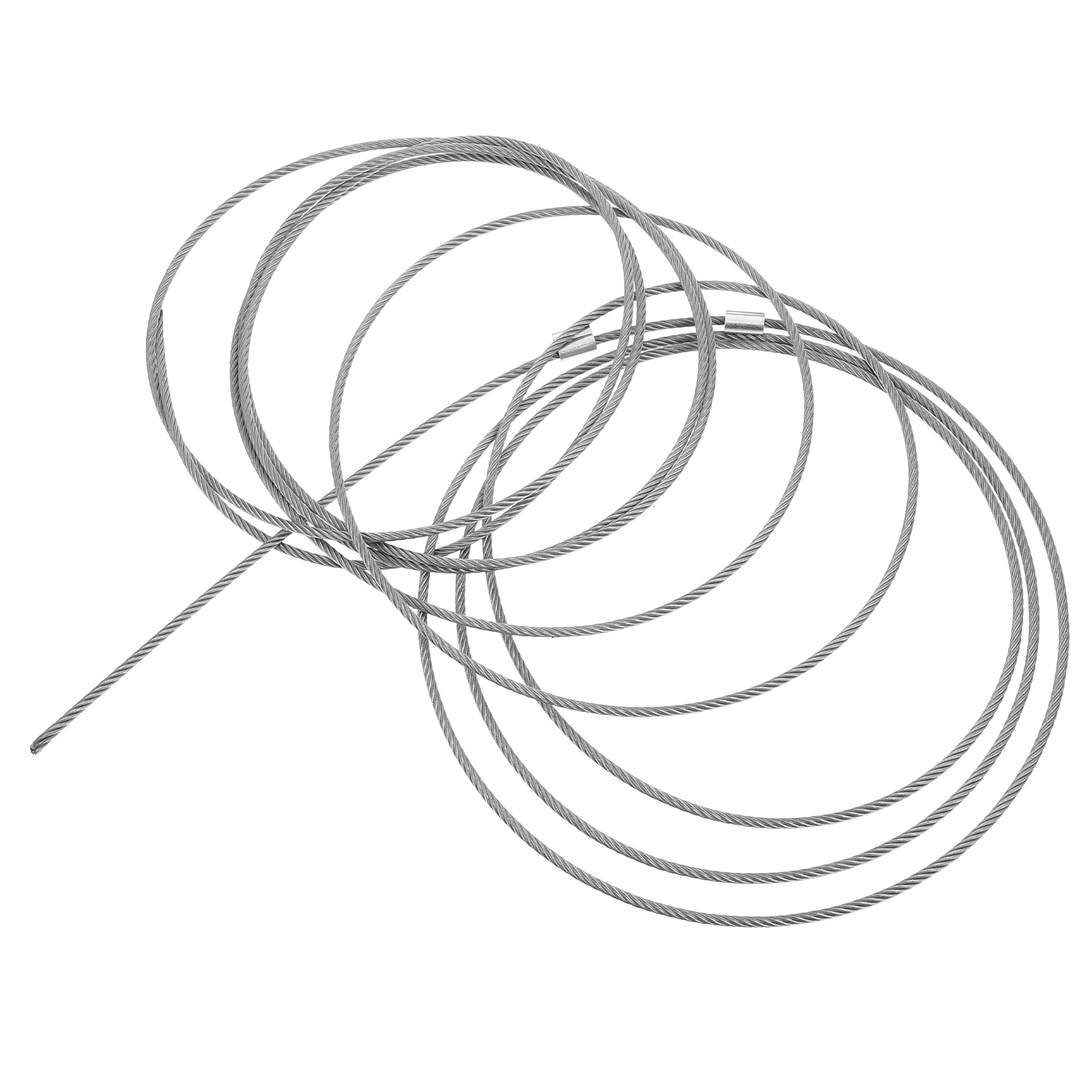 

Garage Door Wire Rope Replacement Safety Cable Durable Steel Heavy Duty Adjustable Height Garage Door Parts Long Length