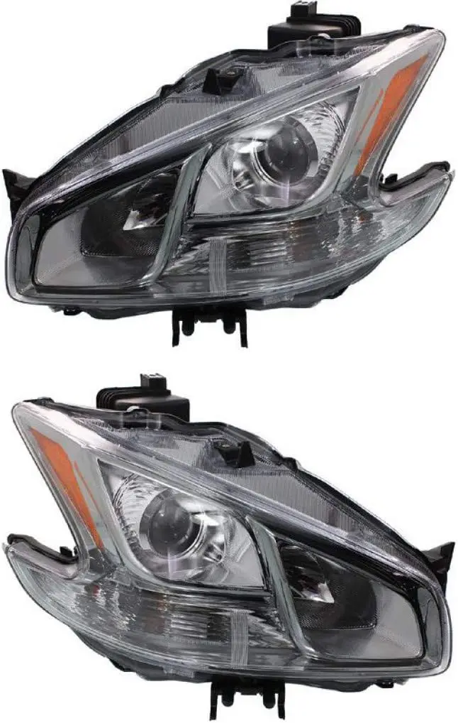 

For Nissan Maxima Headlight Assembly 2009-2014 3.5 S Model 2009-2011 2012-2014 Pair Driver and Passenger Side CAPA Certified NI2