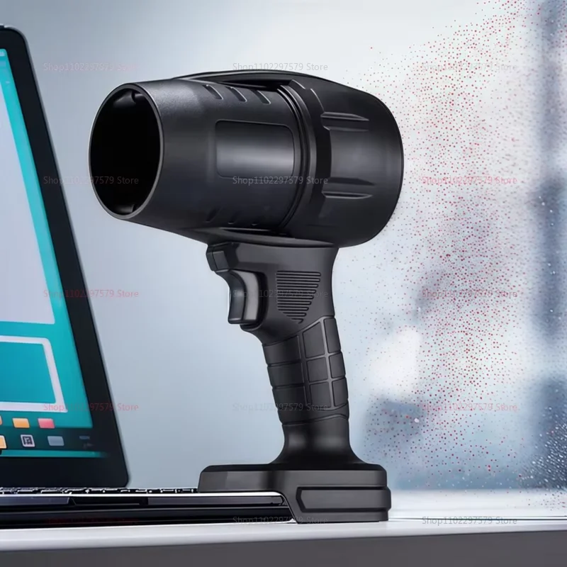 منفاخ هواء كهربائي لاسلكي، مروحة تربو، أداة كهربائية محمولة لأوراق الشجر والرمل والثلج، تتضمن معدات خارجية للحديقة في الفناء