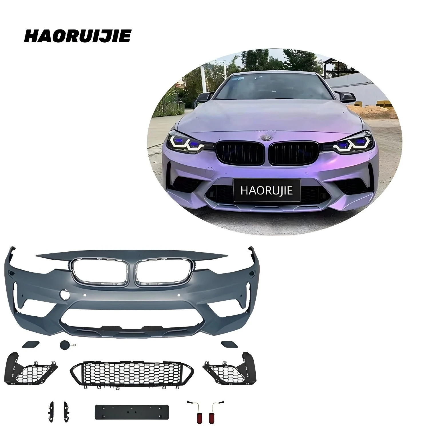 

XDS Accessories Flagship F30 M3 CS Style Body Kits For 2013-2018 3 Series F30 M3 PP Front Bumper With Front Lip F30 Bodykit