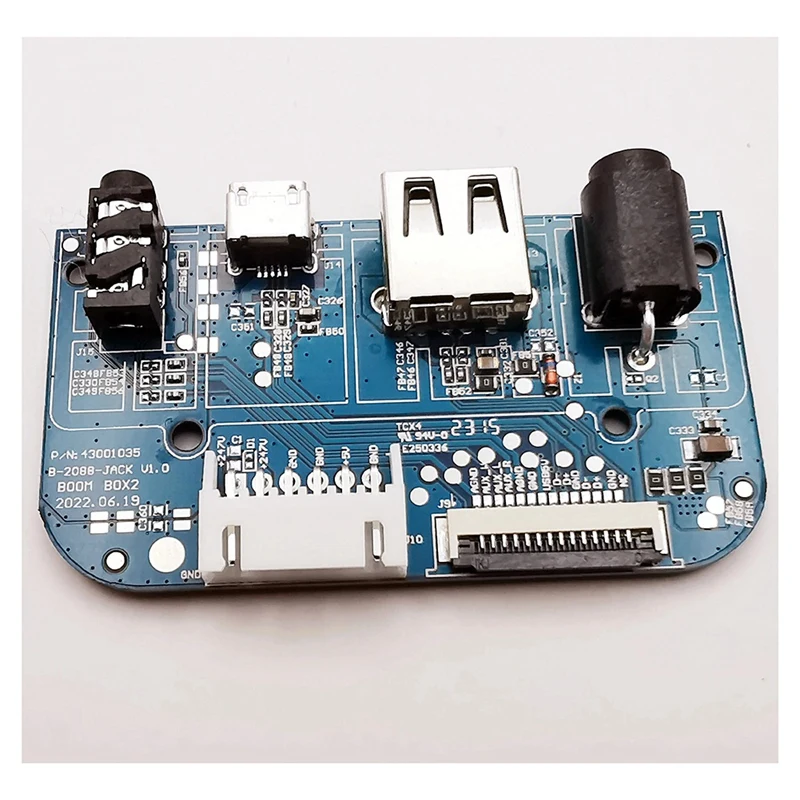 A76F-For JBL BOOMBOX2 USB 2.0 Audio AC2.5 Jack Power Board Connector For JBL Bluetooth Speaker Micro-USB Charging Port
