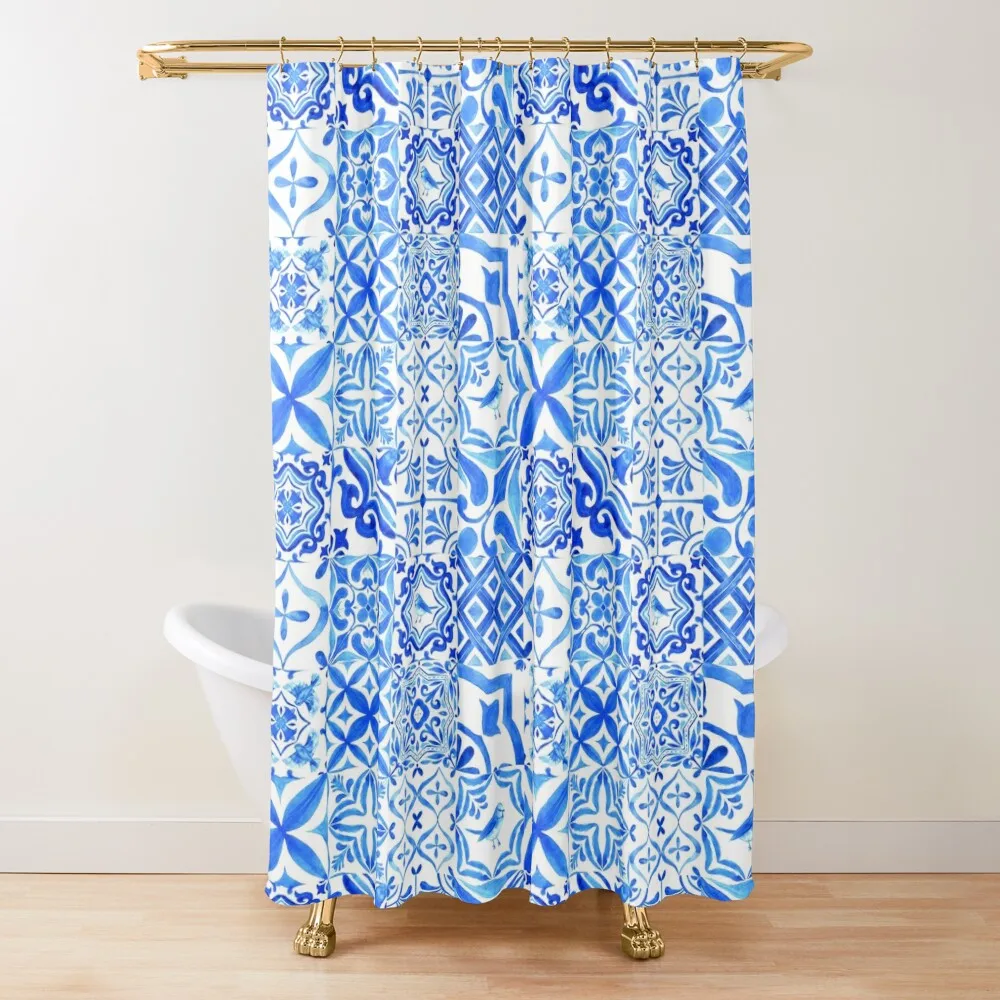 

Azulejos tile. Shower Curtain Window Shower For Bathrooms Shower Bathroom Set For Bathroom Curtain