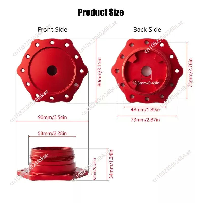 

Game steering wheel base adapter modified large disk For applicable PXN-V10pro Laishida V10