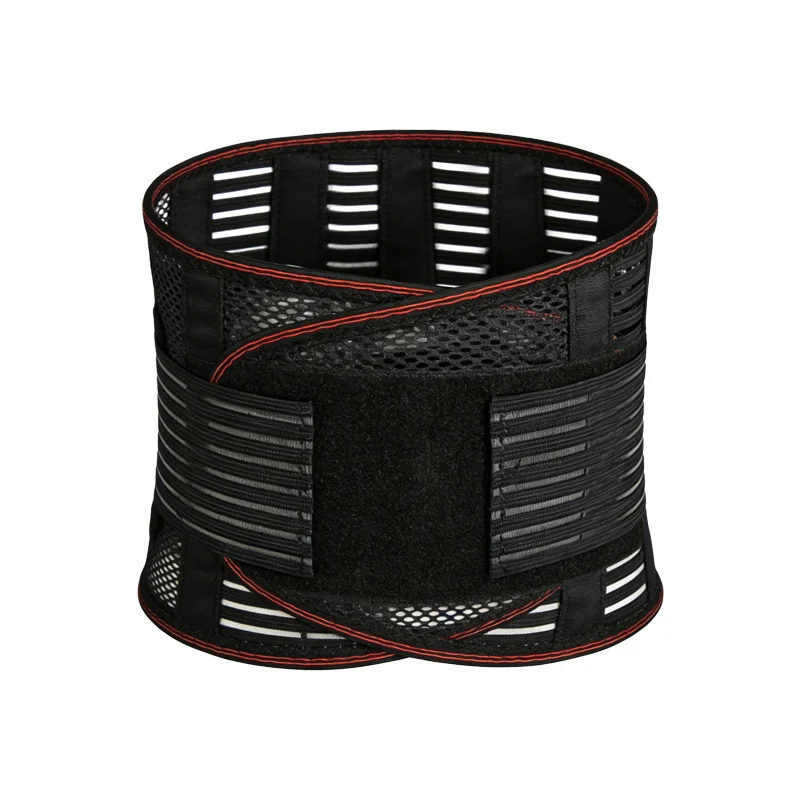 Adjustable Lumbar Support Belt Breathable Mesh Lower Back Brace Waist Pain Relief Spine Support for Office Workers