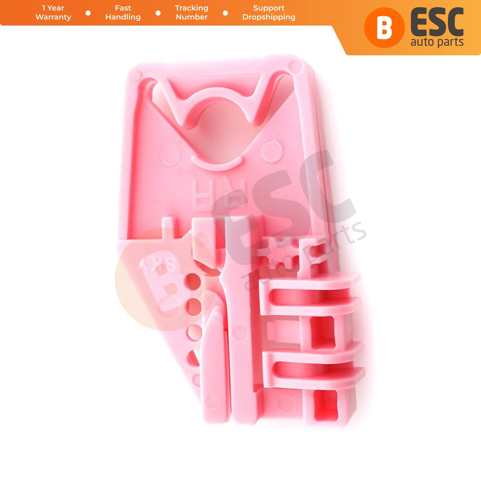 ESC Auto Parts EWR338 Electrical Power Window Regulator Clip RA Front Right Door 1Z1837462 for Skoda Octavia Laura MK2 1Z