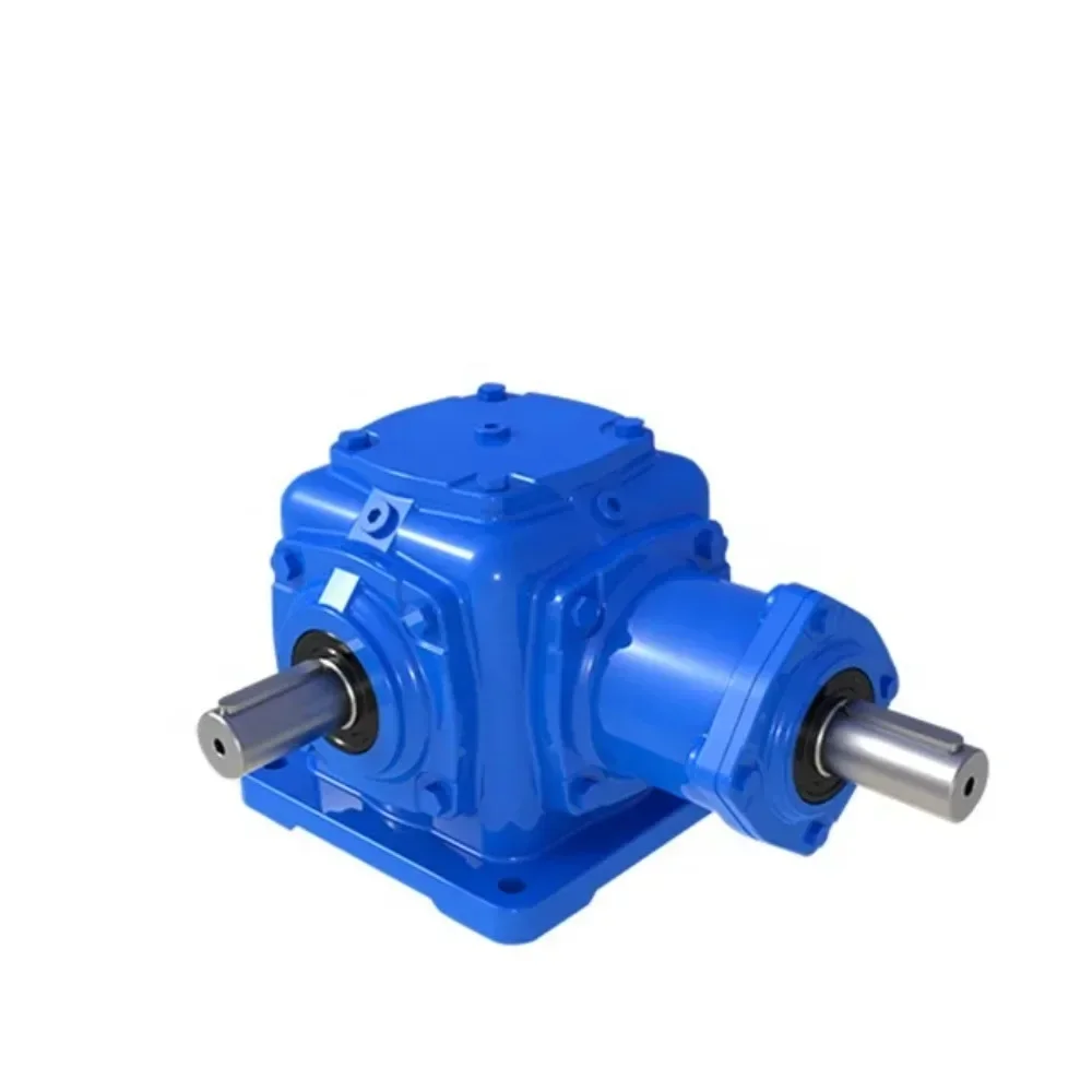 T right angle gearbox for agricultural machinery