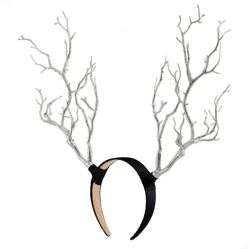 

X4YC Bloody Branch Cosplay Headwear Party Sexy Bloody Bloy Devil Branch Animation Hoop Hoop для живой ролевой игры