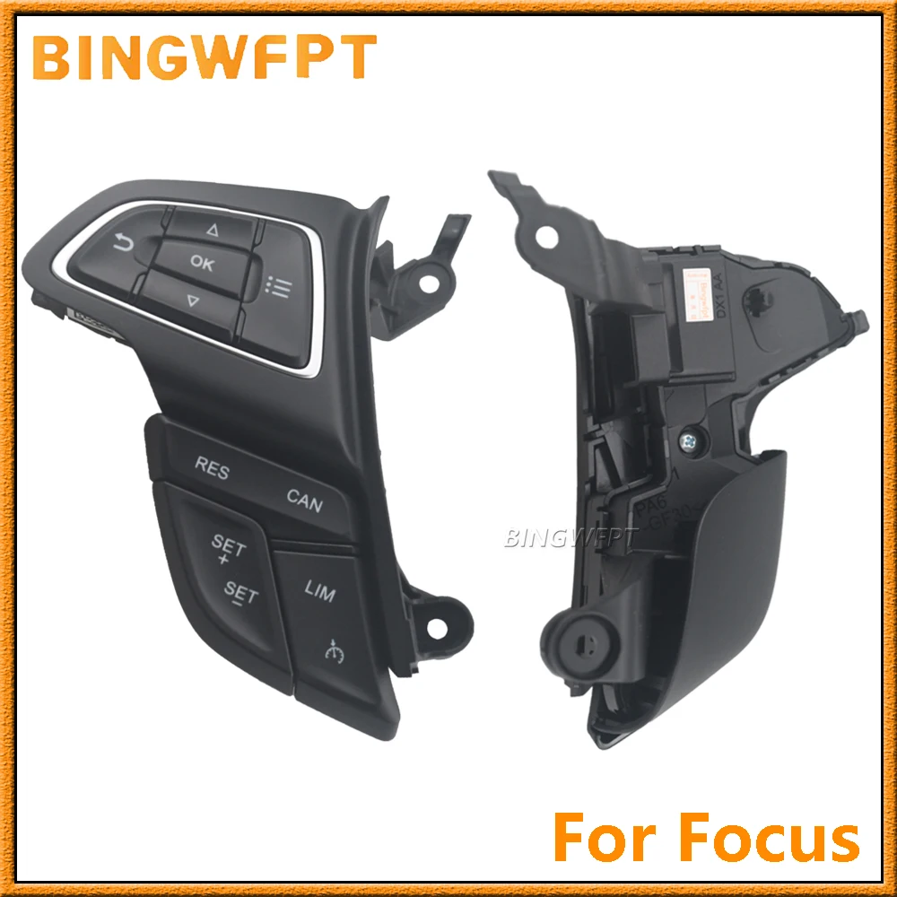 

For Ford Focus Mk3 2015-2017 Kuga Original Audio Bluetooth Cruise Control Switch Steering Wheel Button