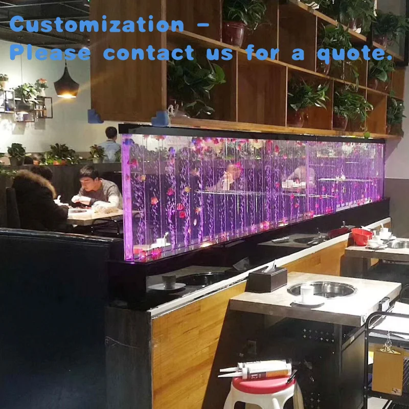 

custom.Latest Design Glowing Wall Indoor Fountain Waterfall Design New Year Decoration Items Room Divider
