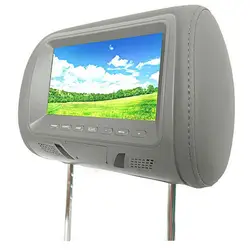 Universal 7 Car Headrest Monitor Rear Seat for connecting to a navigation DVD Entertainment Multimedia USB Rear Seat