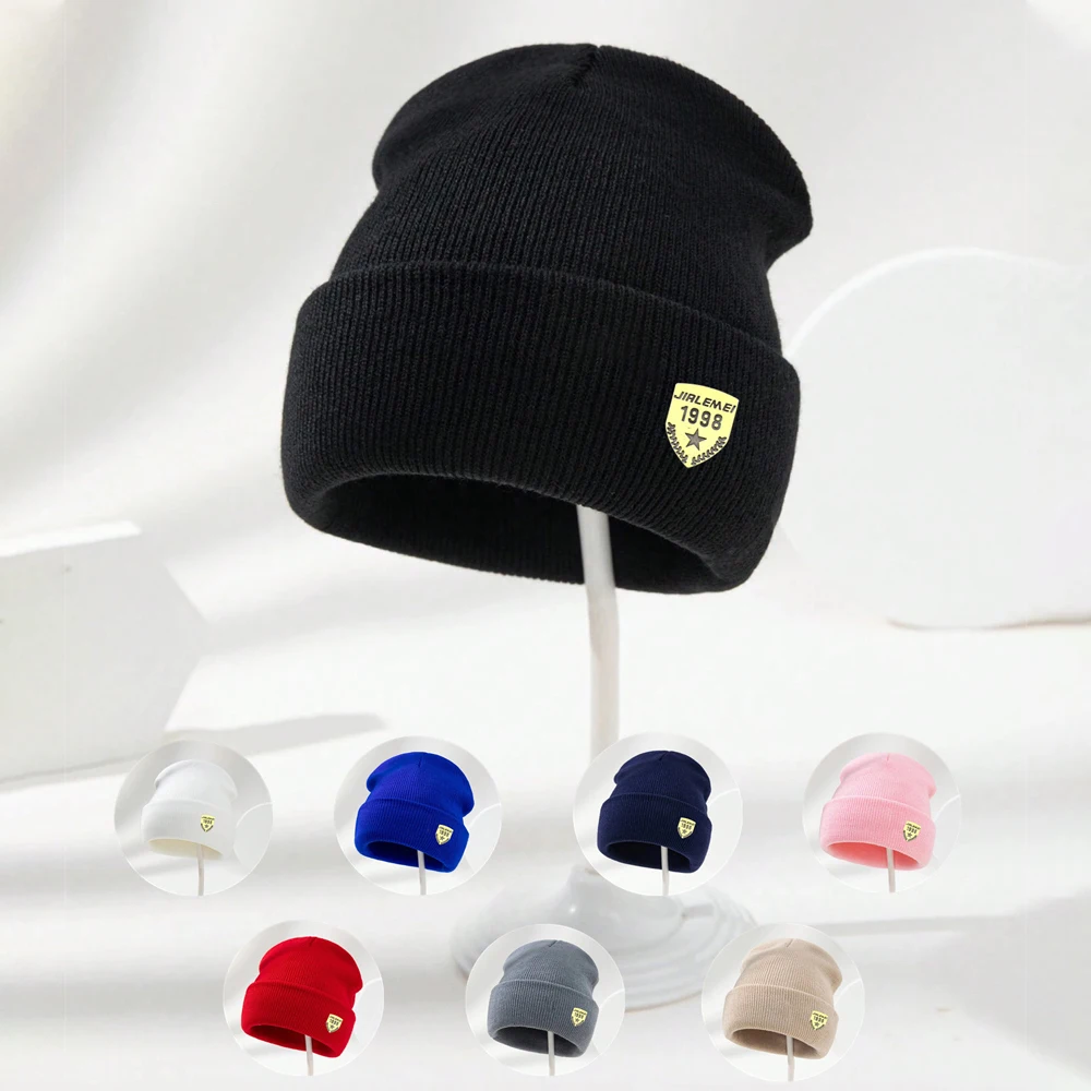 

1pc Men's Outdoor Casual Beanie Hat,Warm Windproof Elasticity Head Cap,Suitable for Skiing and Outdoor Activities Winter Outfit