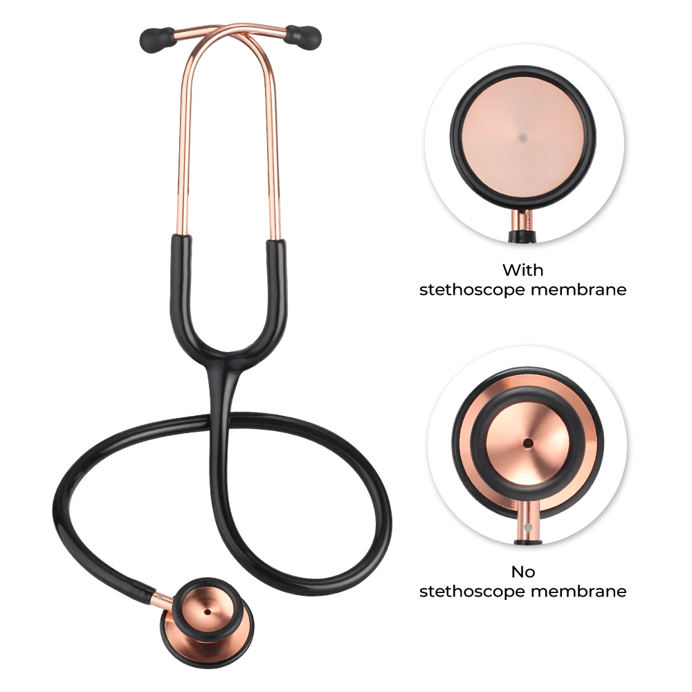 Double Sided Stethoscope Portable Professional Cardiology Stethoscope Medical Equipment Nurse Doctor Stethoscope Equipo Medico