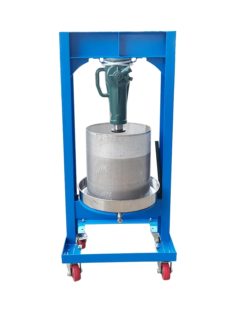 Stainless steel press, large jack, honey press, manual oil  lees  traditional Chinese medicine grape juice press