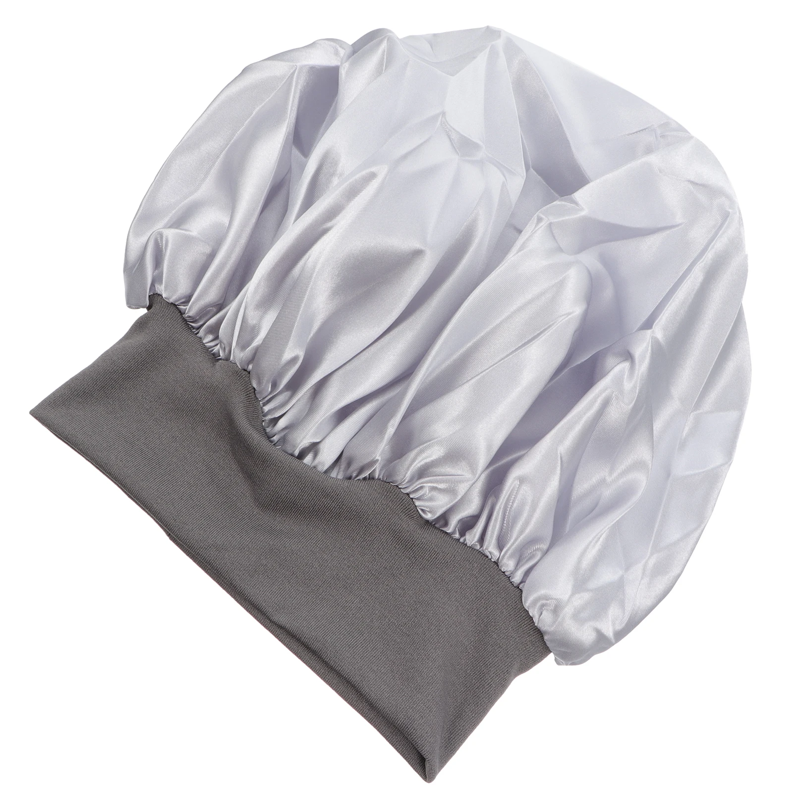 

High Elastic Headband Sleep Cap Night Hat for Curly Hair Fabric Bathing Caps Women Girls Practical Durable Stretchable Fits Most