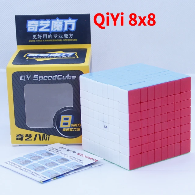 [Funcube]QiYi 8x8x8 Magic Cube Speed Puzzle Puzzle Antistress professionale Fidget Toys 8x8 Cubo Magico giocattoli educativi