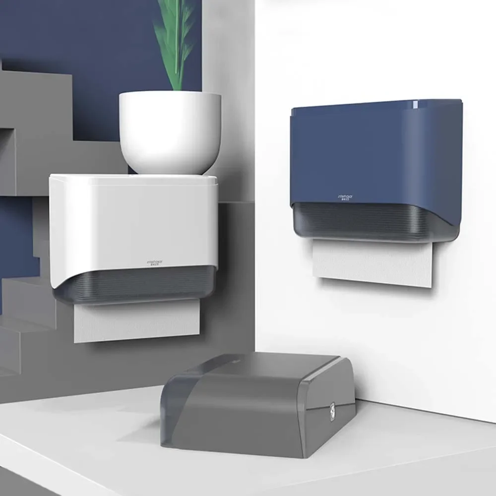

Paper Towel Dispenser Wall Tissue Dispenser Paper Towel Holder Punch Free Towel Dispenser for Bathroom Toilet