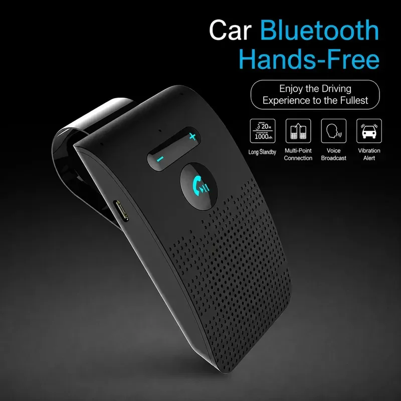 Car Bluetooth MP3 Speaker Hands-Free Phone System