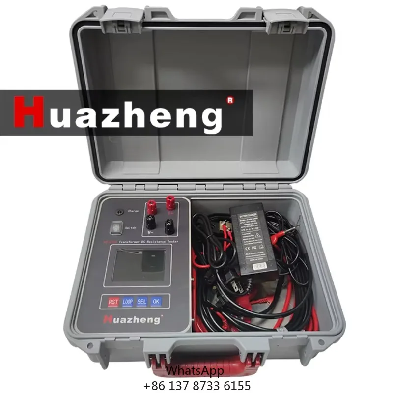 Huazheng Electric HZ-3110 Transformer Contact DC Resistance Test Micro-ohm Meter Winding Resistance Tester