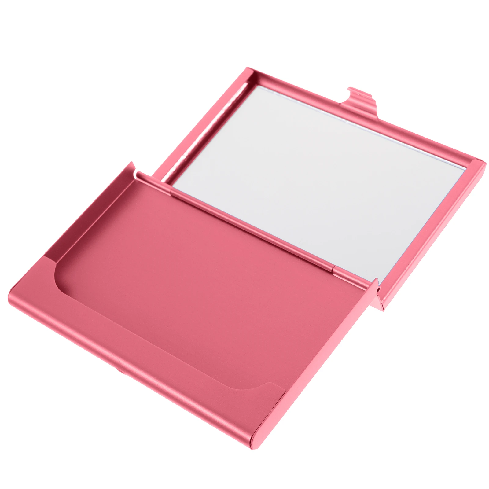 

Lightweight Aluminum Card Case Metal Business Card Holder Portable Organizer Compact Wallet for Business Office Travel