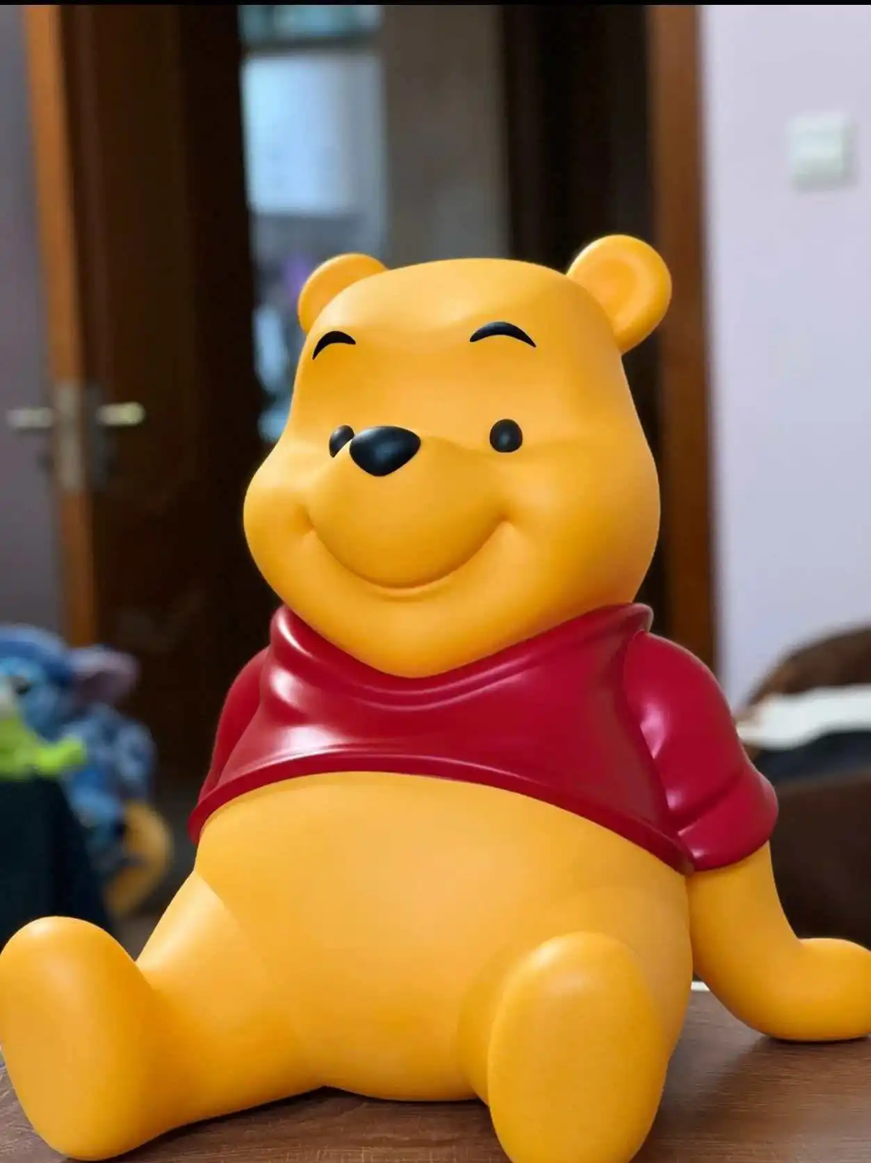 

New In Stock Movie Character Winnie Figurine 22cm Piggy Bank Model Toy Home Decoration Ornament Holiday Surprise Gifts For Boys
